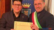 Rafael Ivan Fonseca Badilla e Massimo Mulas sindaco di Porto Torres
