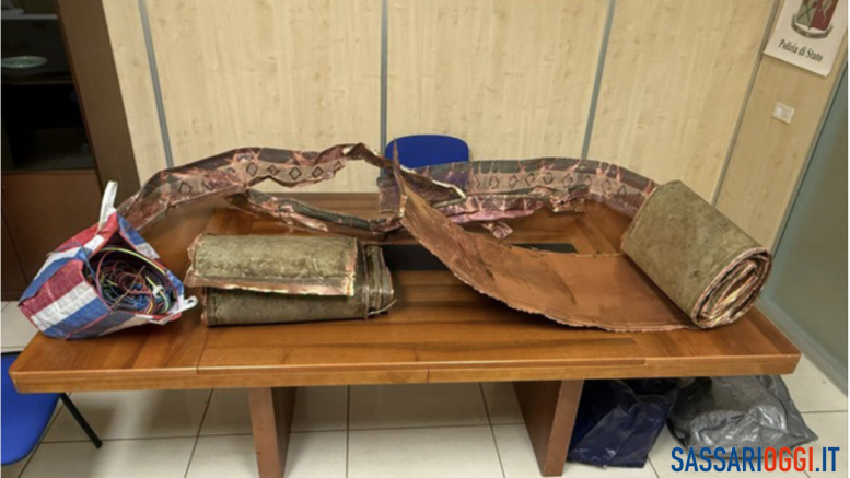 furto rame sassari