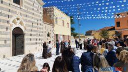 Inaugurata a Sorso la nuova piazza Cappuccini