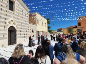 Inaugurata a Sorso la nuova piazza Cappuccini