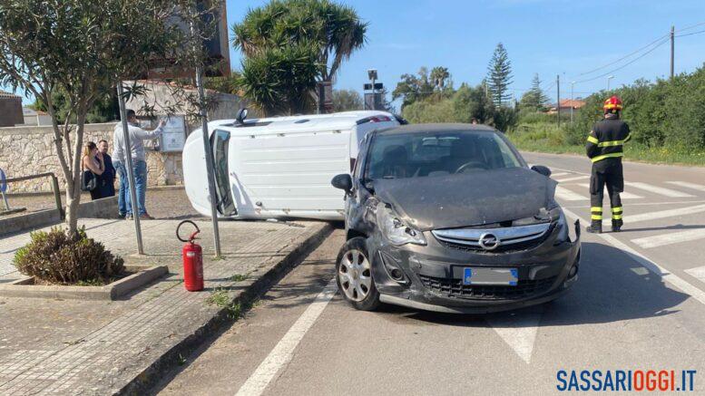 Incidente all'ingresso di Olmedo, due feriti vicino al cimitero