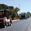 Nuovo asfalto in via Tramontana a Porto Torres