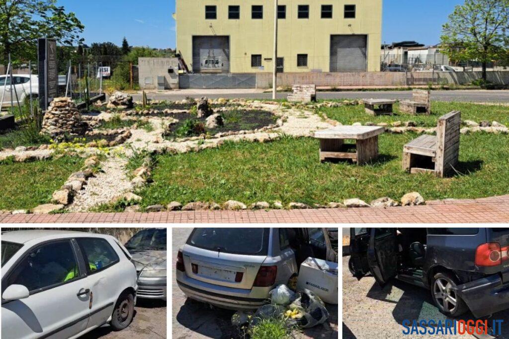 Predda Niedda, la voglia di rinascita in mezzo alle carcasse d’auto