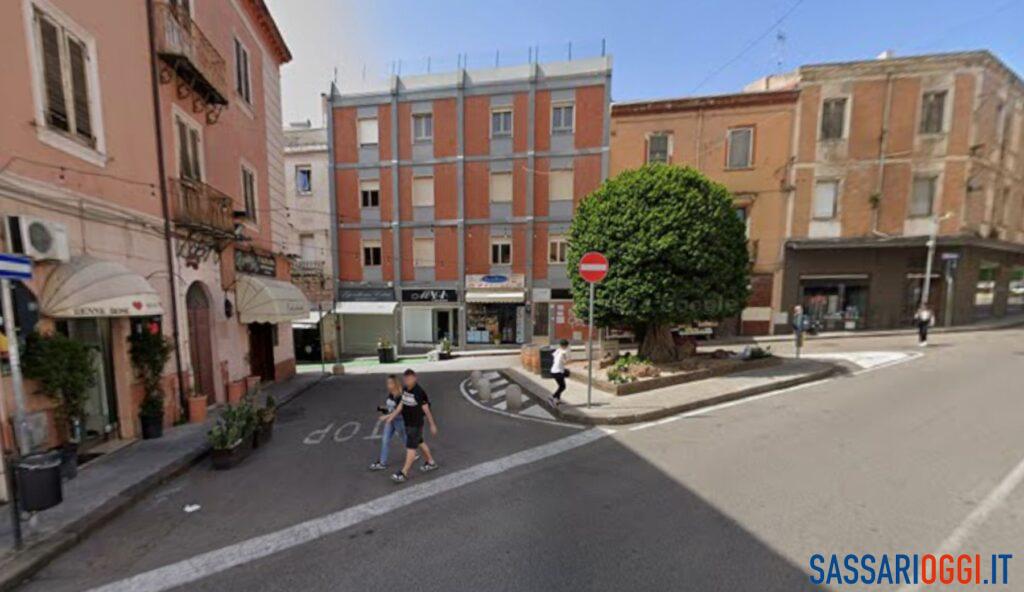 Via Brigata Sassari e via Torre Tonda a Sassari