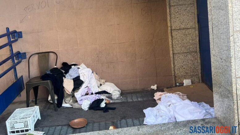 senzatetto sassari