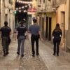 Controlli Forze dell'Ordine centro storico Sassari