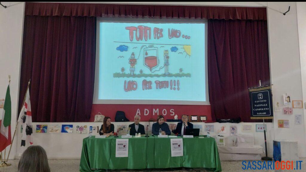 Sassari, ADMOS e Canopoleno per la donazione del midollo osseo