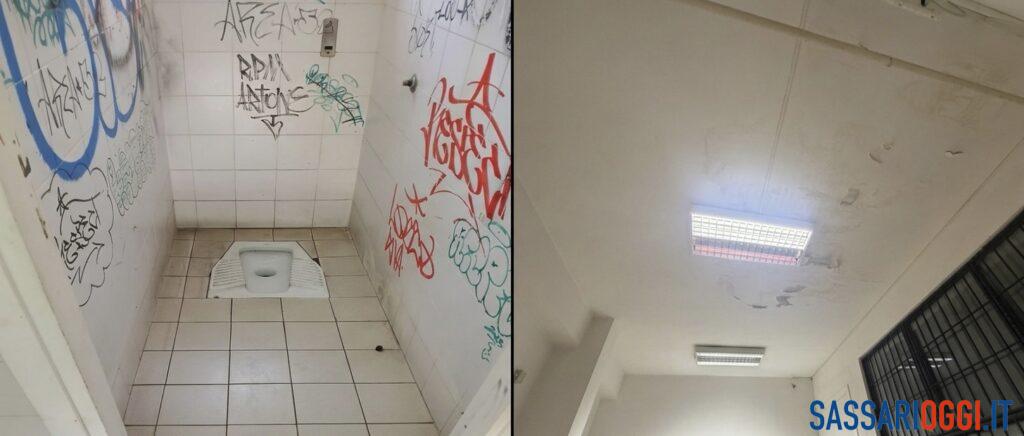 Alghero, degrado alla stazione dei treni della Pietraia