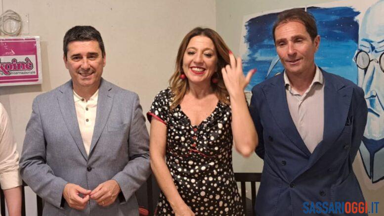 Massimo Mulas, Loredana De Marco, Ivan Cermelli, confronto candidati sindaco Porto Torres