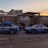 Polizia piazza Mercato Sassari