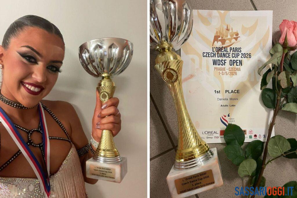 Danza d’oro per Daniela Monni, festa a Porto Torres e Chiaramonti