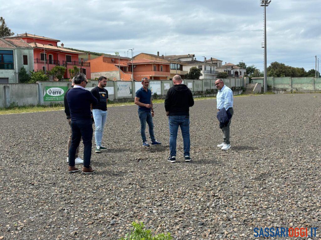 Ritardi e stop nel cantiere del campo sportivo di Ploaghe