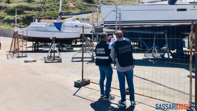 Sequestrato un cantiere nautico nel porto di Castelsardo