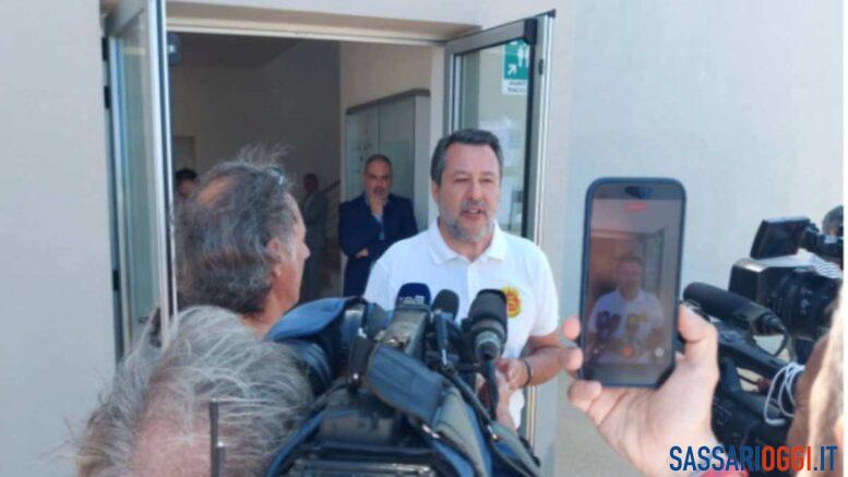 salvini a porto torres