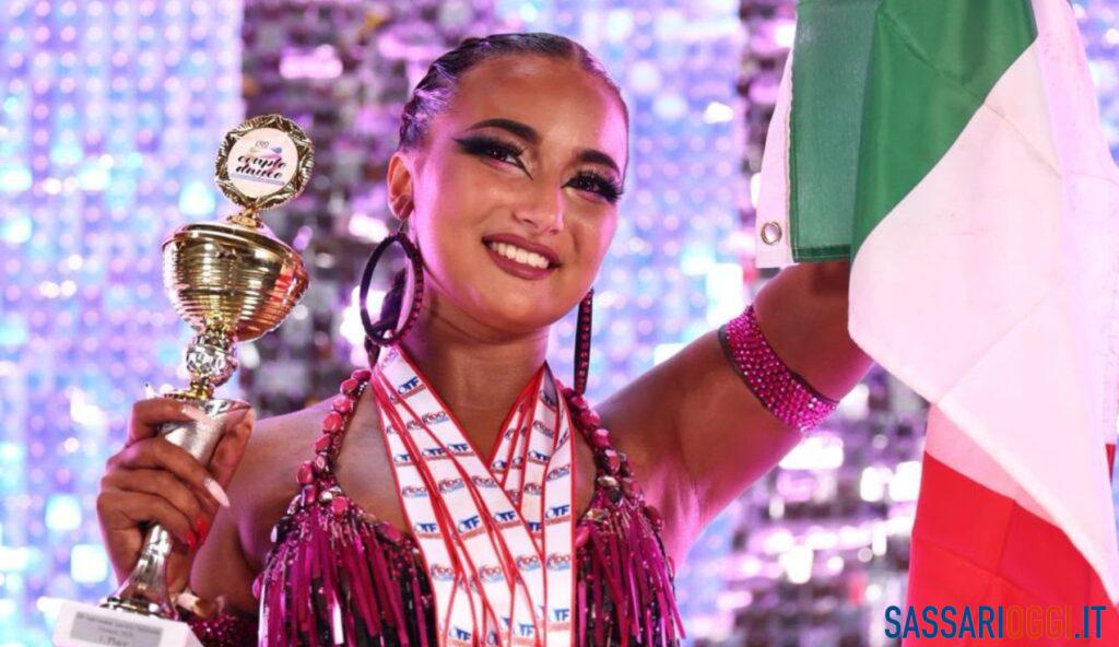 Sassari sul podio, Chanel Corda conquista il titolo europeo di danza