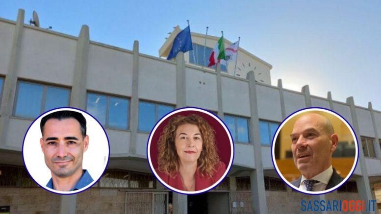 Elezioni comunali Porto Torres - Gavino Sanna, Sara Dettori, Antonello Peru