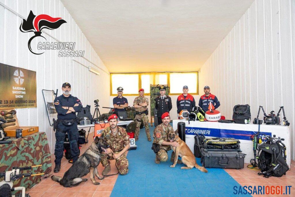 Sardinia shooting show, a Ozieri anche i segreti dei carabinieri