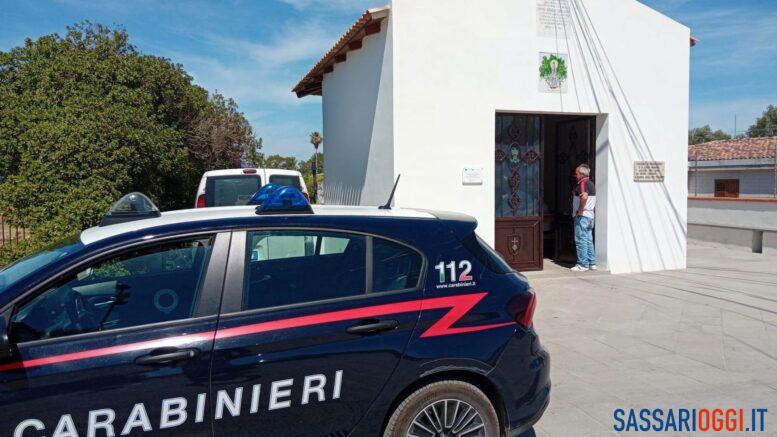 Furto chiesa campestre Noli Me Tollere Sorso