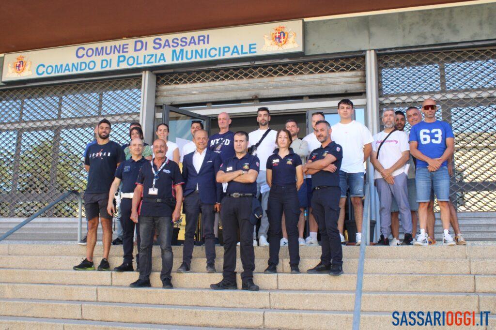 Gli agenti della Polizia locale di Sassari donano il sangue
