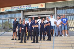 Gli agenti della Polizia locale di Sassari donano il sangue