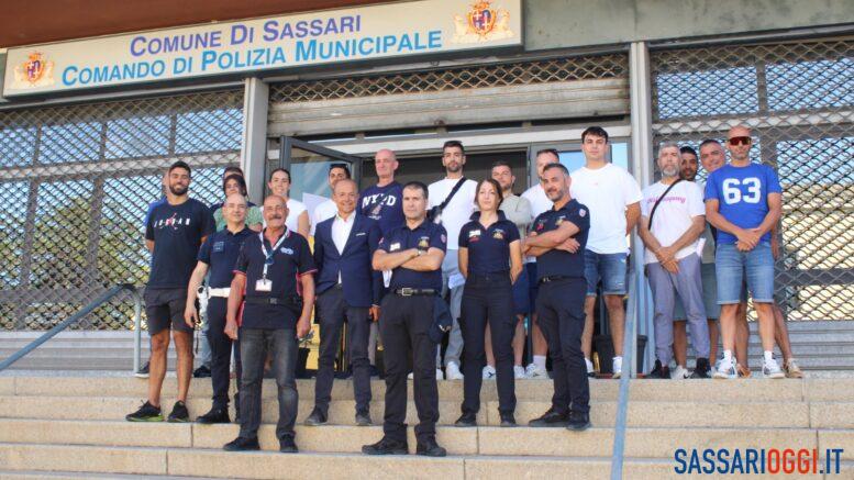 Gli agenti della Polizia locale di Sassari donano il sangue