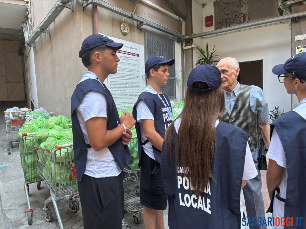 Polizia locale Sassari, il campo scuola tra sicurezza e beneficenza