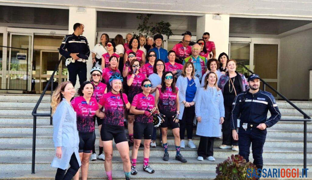 In bici contro il cancro, il tour solidale fa tappa a Sassari