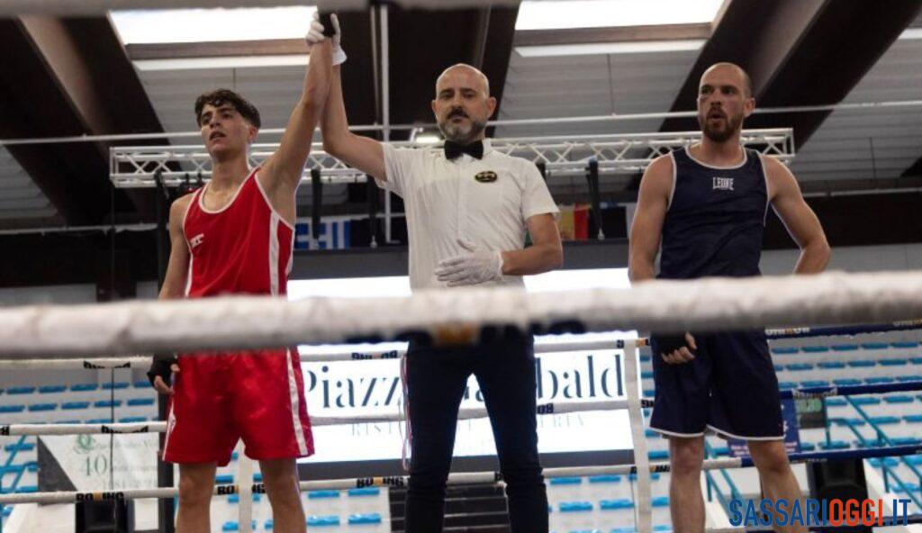 Porto Torres, debutto e vittoria per il pugile Marco Miscali