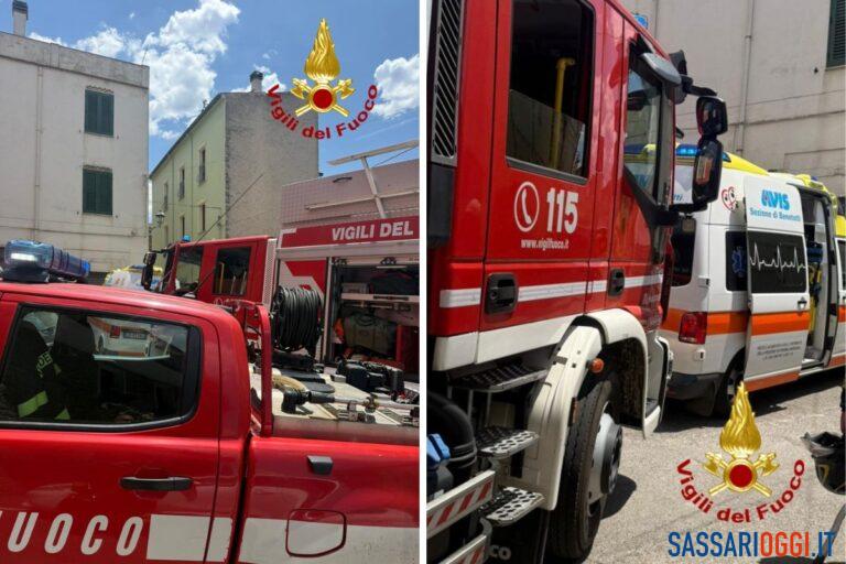 incendio casa benetutti