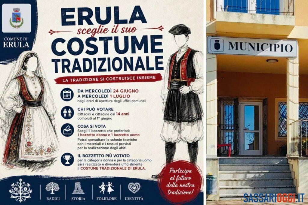 Polemica sul voto per l’abito di Erula, la sindaca: “Troppa cattiveria, nulla di improvvisato”