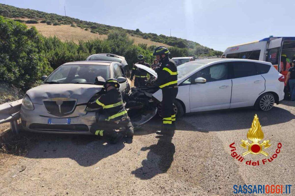 Violento incidente a Castelsardo: feriti anche due bambini