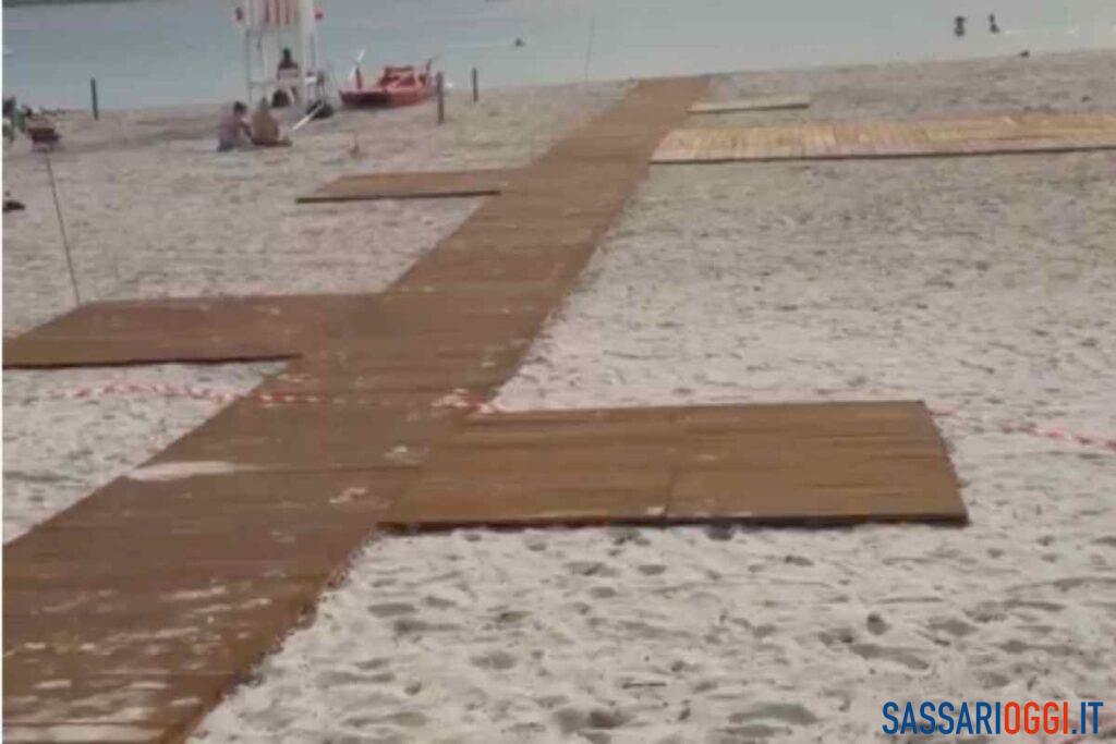 Alghero abbatte le barriere: la nuova passerella che porta tutti al mare