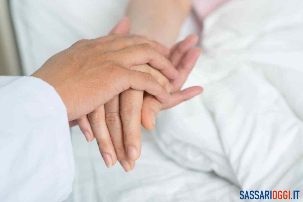 persona in ospedale