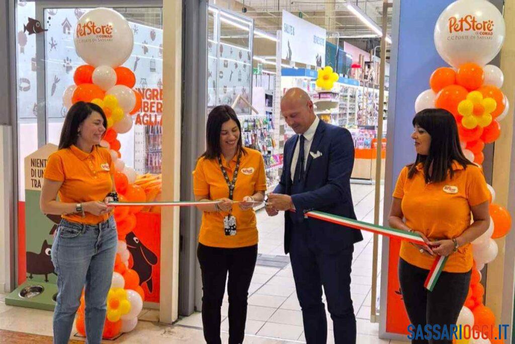 Al centro commerciale di Sassari apre il nuovo PetStore di Conad