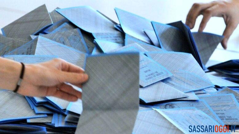 schede spoglio comunali amministrative sassari