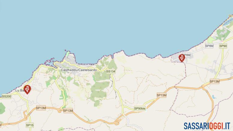 Blackout a Castelsardo e Valledoria
