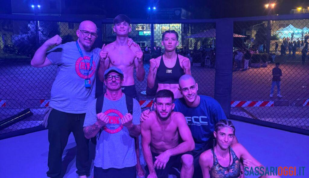 Il Tarantini Fight Club di Sassari domina al Fight Club Championship