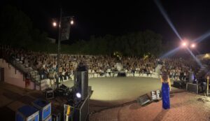Maria Giovanna Cherchi fa ballare Sorso per la festa del patrono San Pantaleo