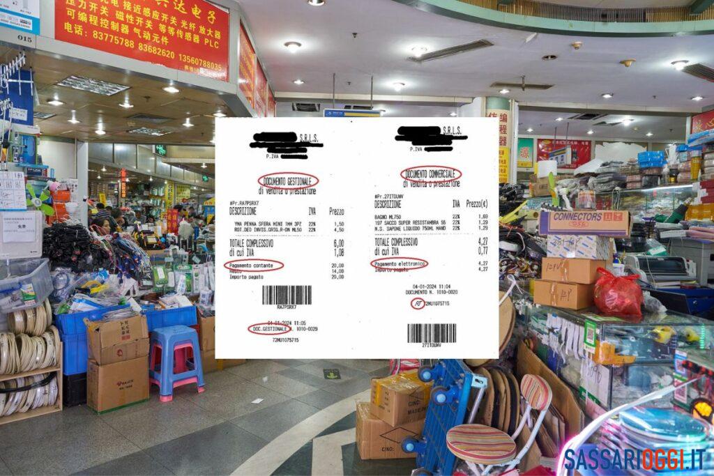 Scontrini fantasma a Sassari, evasione da 20 milioni nei maxistore