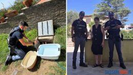 Resta senz'acqua in casa, 82enne aiutata dalla polizia a Sassari