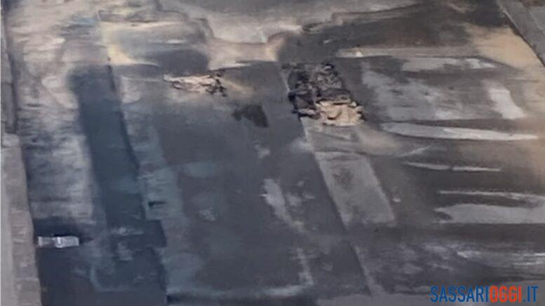 Rottura condotta acqua Sassari