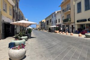 area pedonale corso vittorio emanuele porto torres