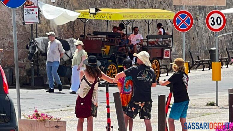 monopattini turisti alghero turismo