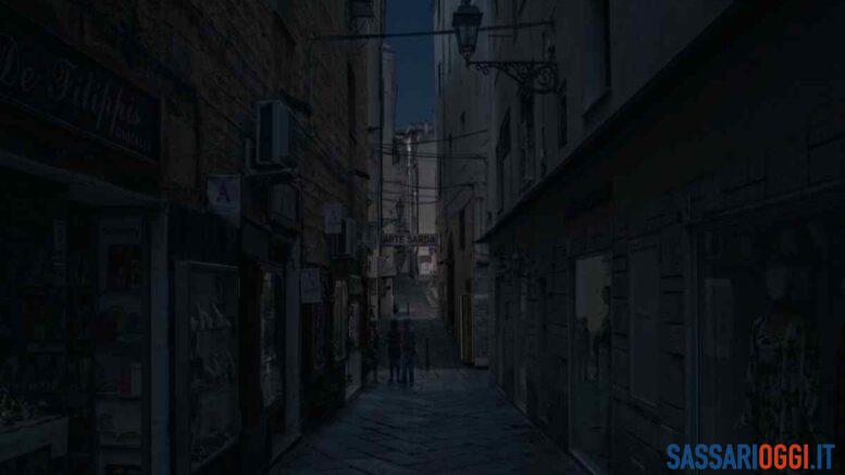 blackout alghero