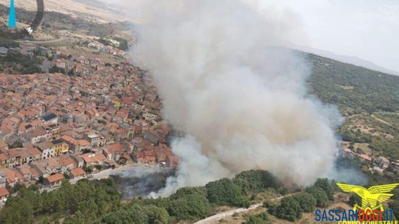 incendio bonorva corpo forestale 21 luglio 2026