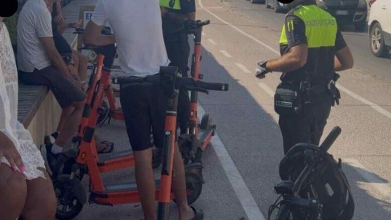 monopattini alghero controlli