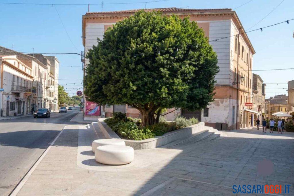 Sassari, conclusa la piazzetta da 252 mila euro