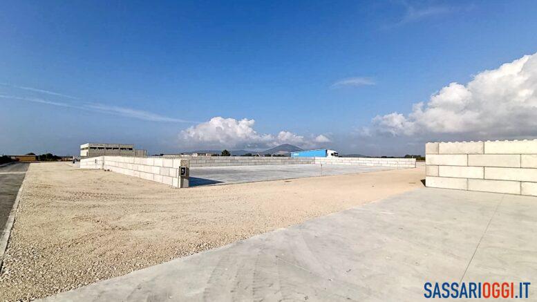 Area di stoccaggio Cipss posidonia Alghero
