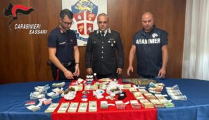 Arresti droga carabinieri Sassari