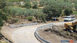 Detriti sulla strada per Bottidda, chiusa e riaperta la statale
